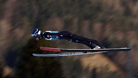 Andreas Wellinger schafft es erneut nicht in den zweiten Durchgang.