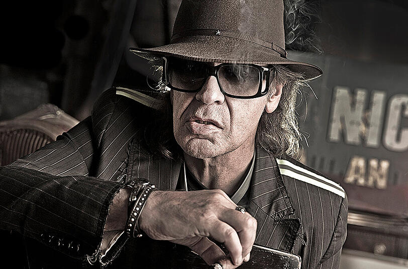 Im Spätherbst eines starken Lebens: Udo Lindenberg auf dem Cover seines neuen Albums &bdquo;Stärker als die Zeit&ldquo;