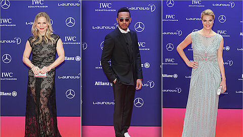 Internationale Sport-Prominenz in Berlin: Klicken Sie sich durch die Bilder des Laureus World Sports Awards.