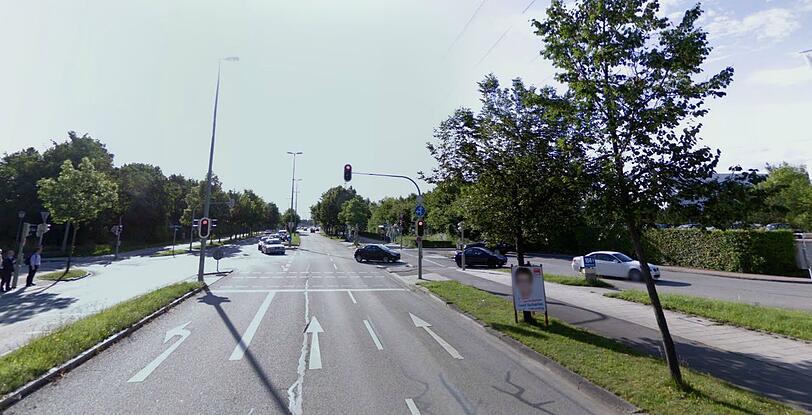 Die Heidemannstraße. Dort ist auch die städtische Berufsoberschule untergebracht.