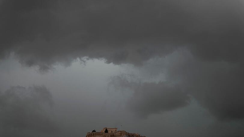 Griechenland hat mit starkem Wind und Regen zu k&auml;mpfen. (Archivbild)