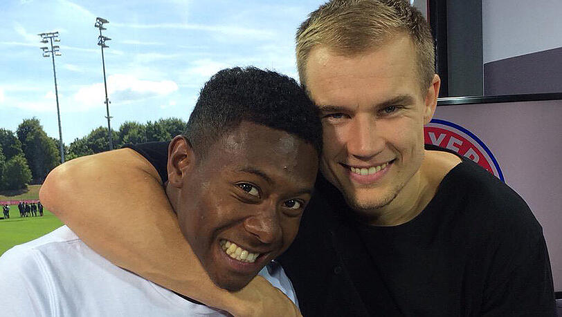 Ziemlich beste Freunde: die Bayern-Stars Holger Badstuber (rechts) und David Alaba. Ziemlich beste Freunde: die Bayern-Stars Holger Badstuber (rechts) und David Alaba.