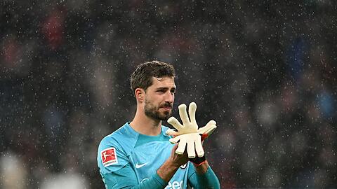 Frankfurts Torwart Kevin Trapp auf dem Platz.