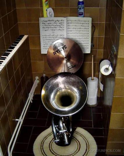 Hier spielt WC-technisch die Musik