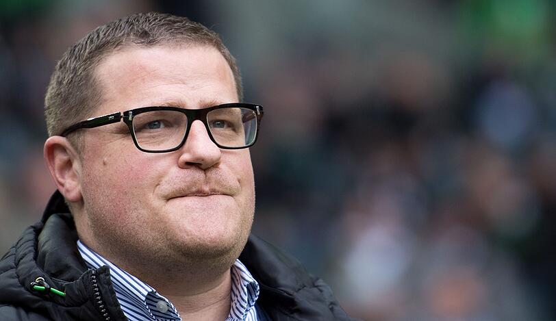 Gladbachs Sportdirektor Max Eberl gefiel das Verhalten der Fans nicht.