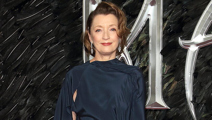 Lesley Manville bei einem Auftritt in London. Lesley Manville bei einem Auftritt in London.