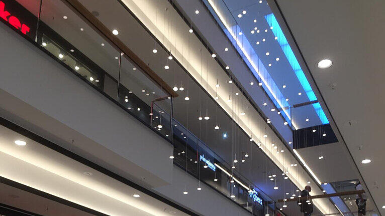 Forum Schwanthalerhöhe: Blick in das neue Shopping-Quartier im Westend.