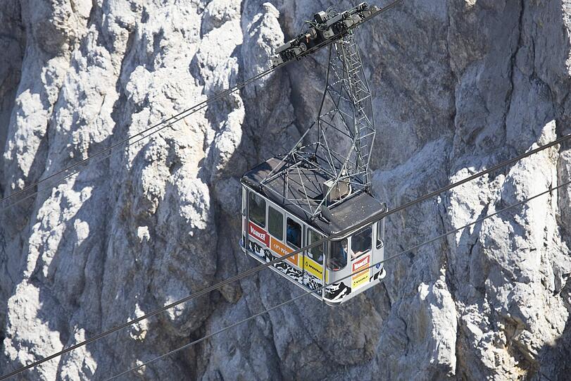 Die Zugspitzbahn.