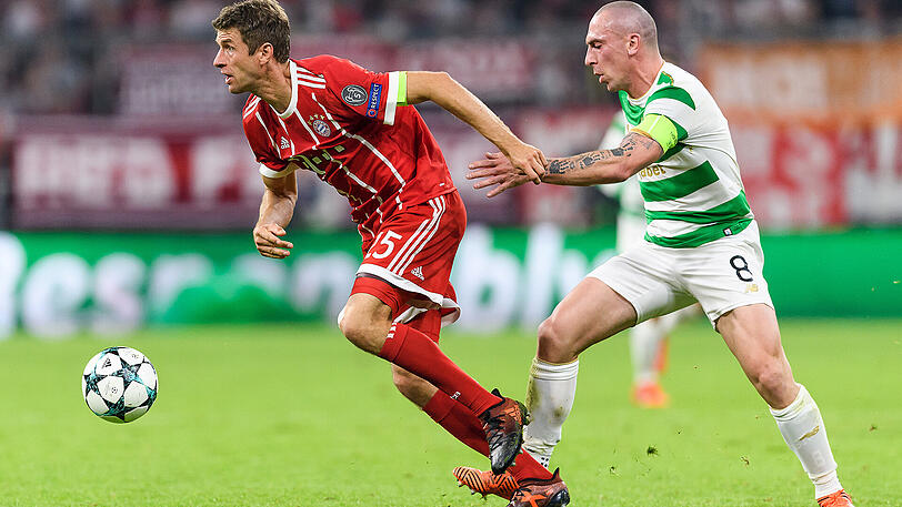 THOMAS MÜLLER - NOTE 2: Traf nach Lewandowskis Kopfball per Abstauber zum 1:0 - sein 40. Champions-League-Treffer im 92. Spiel. Spielte gut, blieb aber ansonsten ohne die ganz großen Szenen.