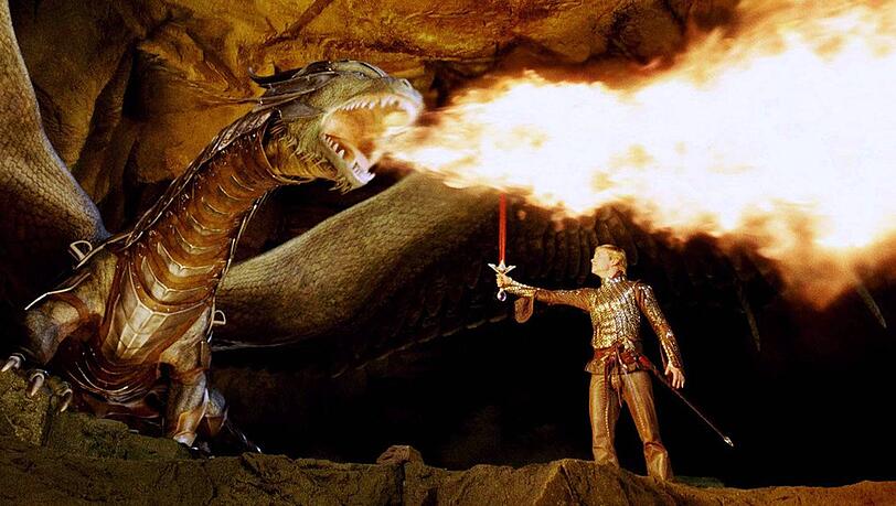 Edward Speelers als Drachenreiter Eragon im Film von 2006.