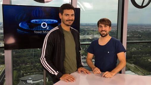 Jonas Hummels im Gespräch mit AZ-Redakteur Julian Buhl. Jonas Hummels im Gespräch mit AZ-Redakteur Julian Buhl.