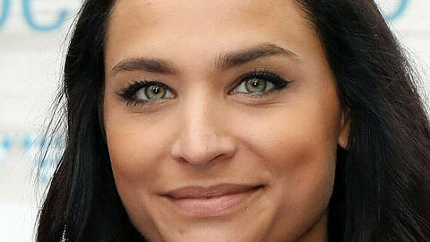 Mit und ohne Schminke: Amira Pocher hat besonders auffallende Augen