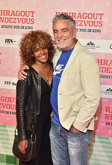Mario Gamba und Freundin Helen Tsegaye