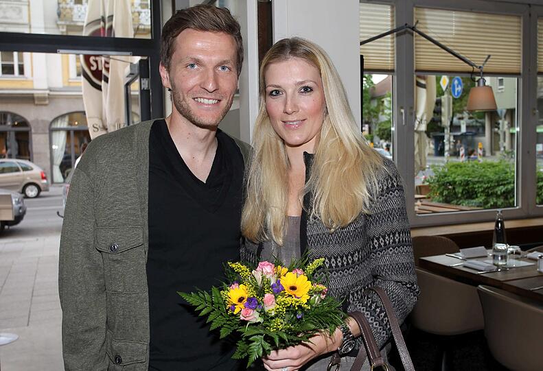 Torjäger Benny Lauth und seine Juliane