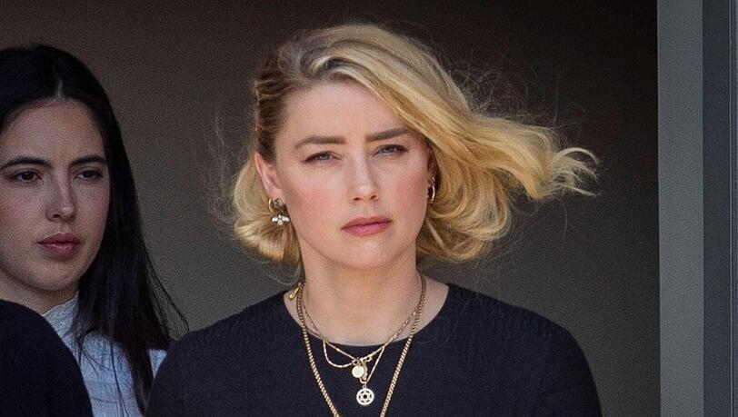 Amber Heard nach dem Urteil im Prozess gegen Johnny Depp.