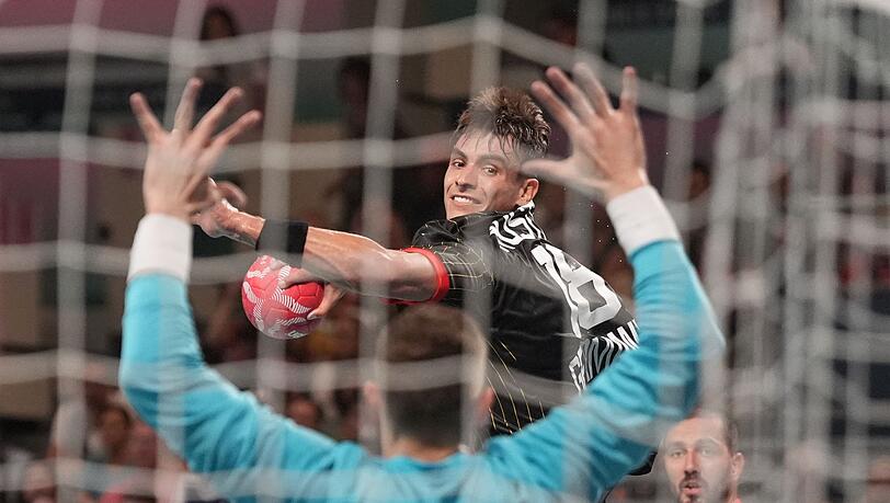 Handballer Julian Köster fehlte gegen Kroatien oft die Präzision.
