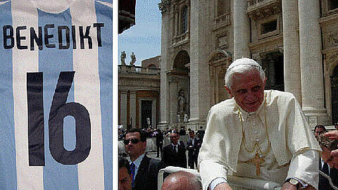 2006 erhielt Papst Benedikt XVI. sein Löwen-Trikot und die Ehrenmitgliedschaft.