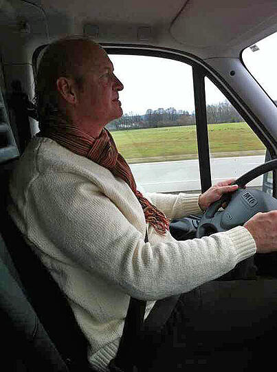 Manfred K.(&dagger;) war als Kraftfahrer viel unterwegs.