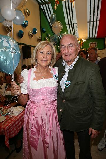 Inge Fürstin von Wrede-Lanz mit Ehemann Peter Lanz