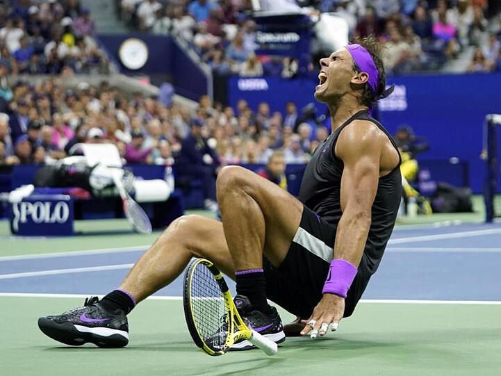 Nadal ließ nach dem Triumph seinen Gefühlen freien Lauf.