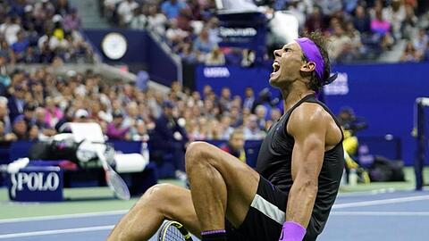 Nadal ließ nach dem Triumph seinen Gefühlen freien Lauf.
