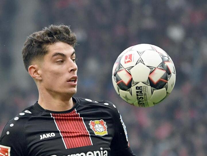 Leverkusens Kai Havertz in Aktion. Foto: Marijan Murat/dpa/Archivbild