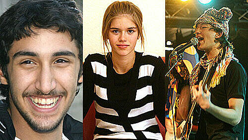 Faruk, Charlotte und Michi. Faruk, Charlotte und Michi.