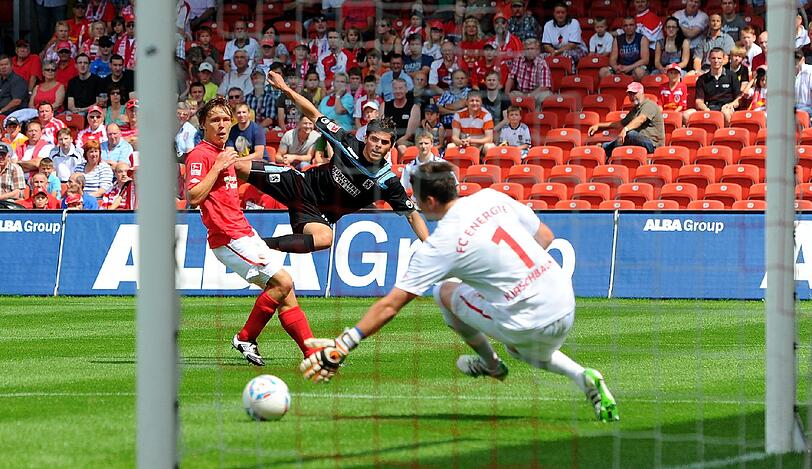 Kantersieg vom Feinsten: Die Löwen gewannen in Cottbus 5:0.