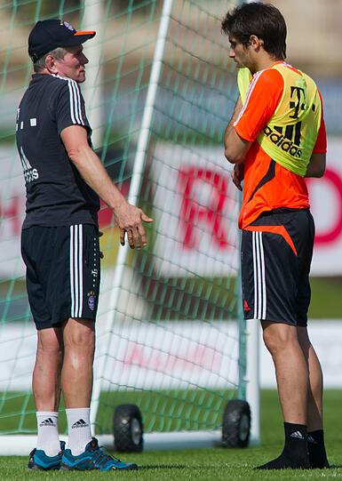 Der FC Bayern am vierten Trainingstag in Doha.