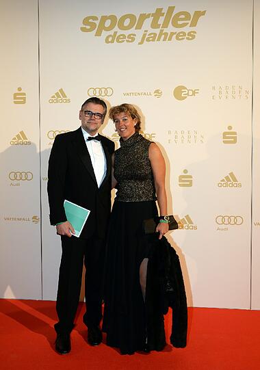 Steffi Nerius und Frank Arentz.