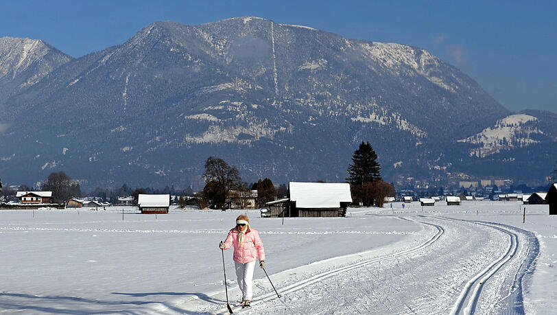 Tolle Loipen gibt's u.a. in Garmisch-Partenkirchen Tolle Loipen gibt's u.a. in Garmisch-Partenkirchen