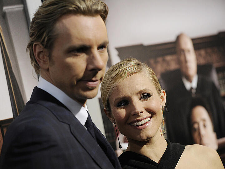 Die stolzen Eltern: Kristen Bell und Dax Shepard