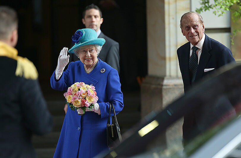Die Queen ist in Berlin angekommen. Klicken Sie sich durch die Bilderstrecke!