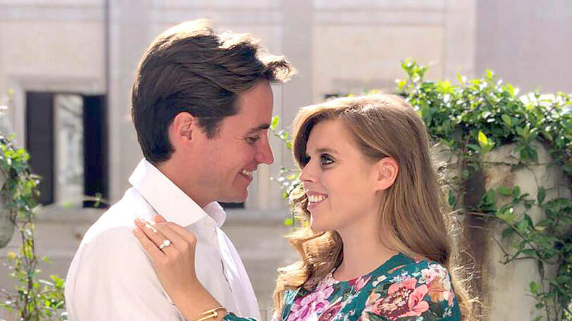 Prinzessin Beatrice und Edoardo Mapelli Mozzi wollten eigentlich am 29. Mai in London heiraten, dann kam die Corona-Pandemie.