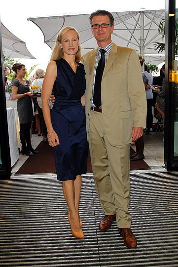 Constanze Hausmann (Tochter von Edmund Stoiber) mit Mann Jürgen Hausmann.