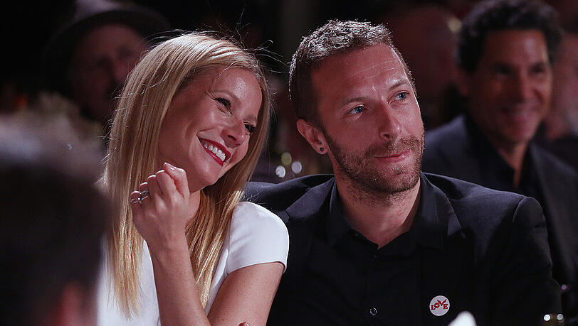 Gwyneth Paltrow und Chris Martin bei einer Gala im Januar 2014