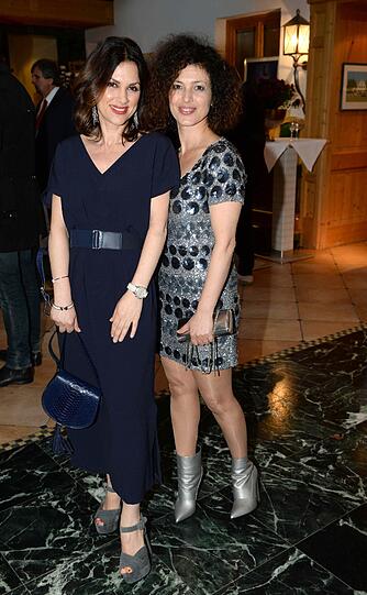 Viktoria Lauterbach mit Schwester Najat