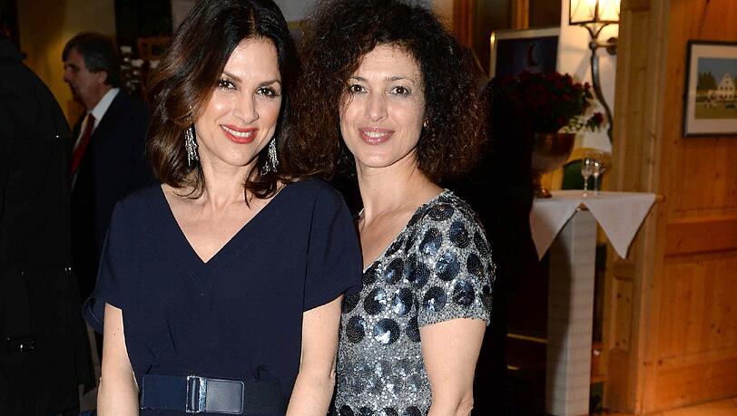 Viktoria Lauterbach mit Schwester Najat Viktoria Lauterbach mit Schwester Najat