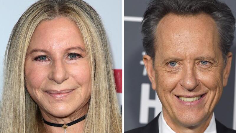 Richard E. Grant bewundert Barbra Streisand. Richard E. Grant bewundert Barbra Streisand.