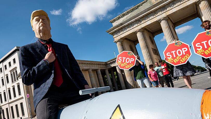 "Eine Atomwaffe sollte niemals von irgendjemandem eingesetzt werden d&uuml;rfen", meint Donald Trump. (Archivbild)