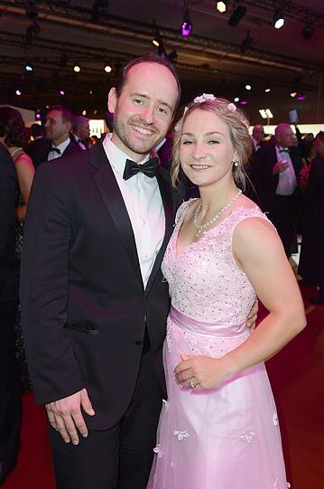 Kristina Vogel mit Freund Michael Seidenbecher