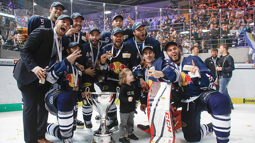 Am 26. April feierte der EHC Red Bull München die Meisterschaft in der Deutschen Eishockey Liga.