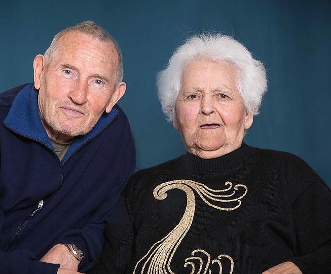 Herr und Frau Lehner haben sich bei Rodenstock kennengelernt.