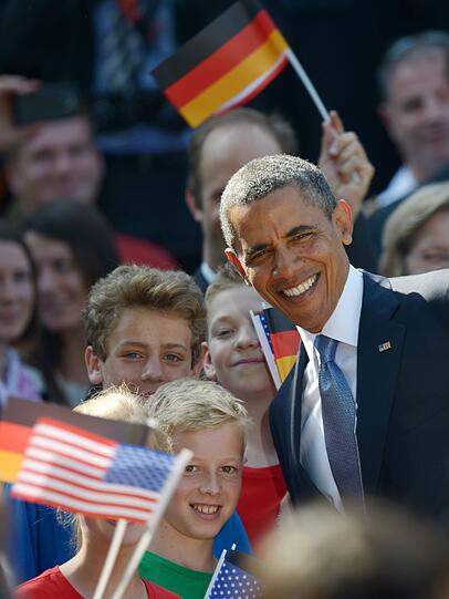 Obama in Berlin: Die Bilder!
