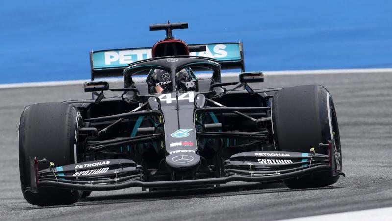 Am ersten Trainingstag in Spielberg nicht zu schlagen: Mercedes-Pilot Lewis Hamilton. Am ersten Trainingstag in Spielberg nicht zu schlagen: Mercedes-Pilot Lewis Hamilton.