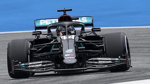 Am ersten Trainingstag in Spielberg nicht zu schlagen: Mercedes-Pilot Lewis Hamilton.