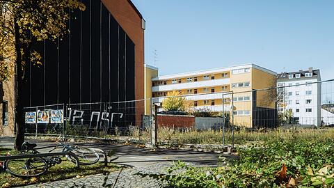Hier baggert keiner: Blick auf die Marsstraße 76.