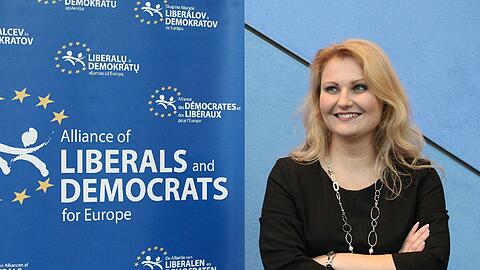 Die Münchner Europaabgeordnete Nadja Hirsch (FDP).