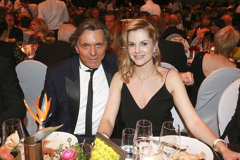 Ball des Sports: Otto Kern und Frau Naomi Valeska