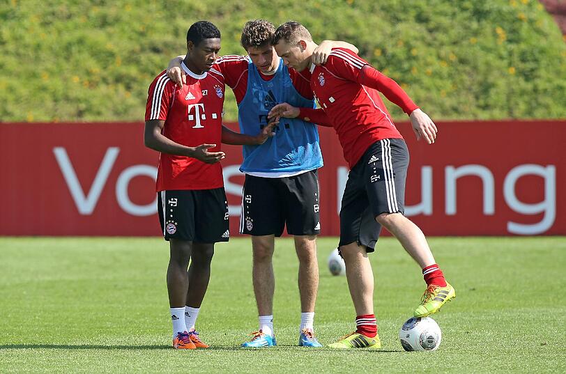 Die Bilder vom Vormittagstraining am fünften Tag des Trainingslagers.